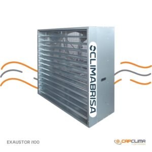 Exaustor Industrial i100 C/ Persiana Climabrisa